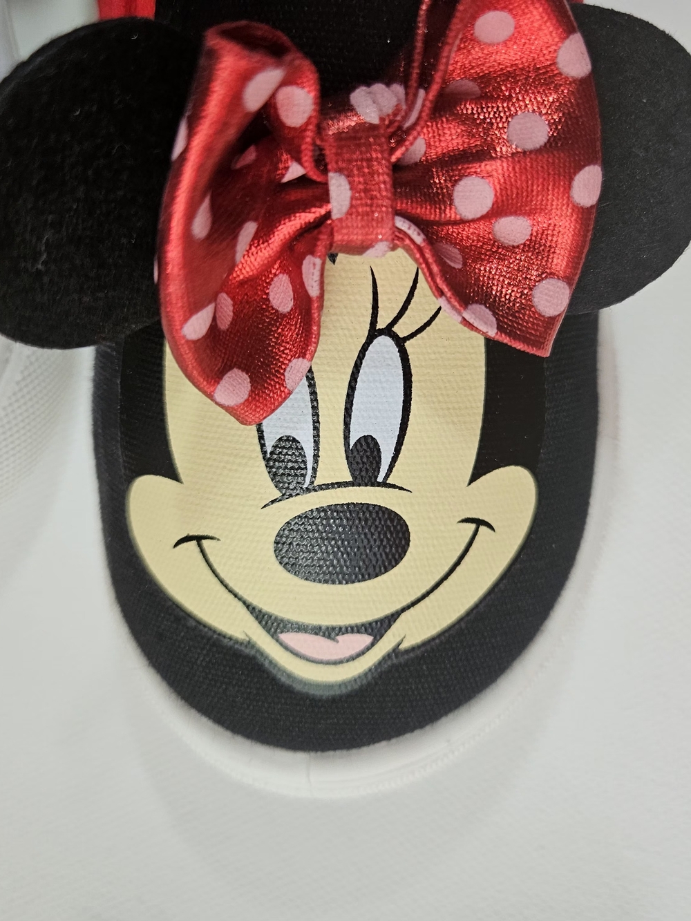 Disney Minnie Mouse Slip-On Sneakers Toddler Size 7 NWT New In Box